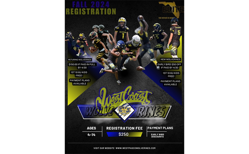 Fall Football Registration